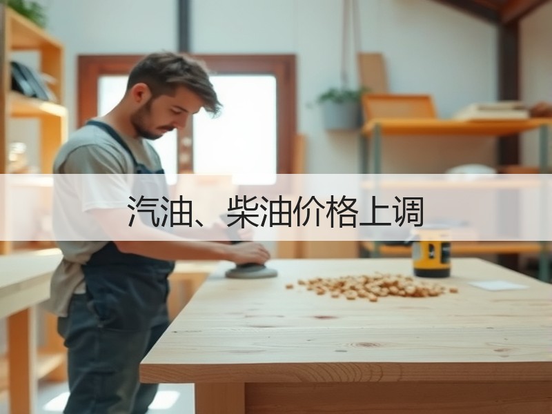 汽油、柴油价格上调