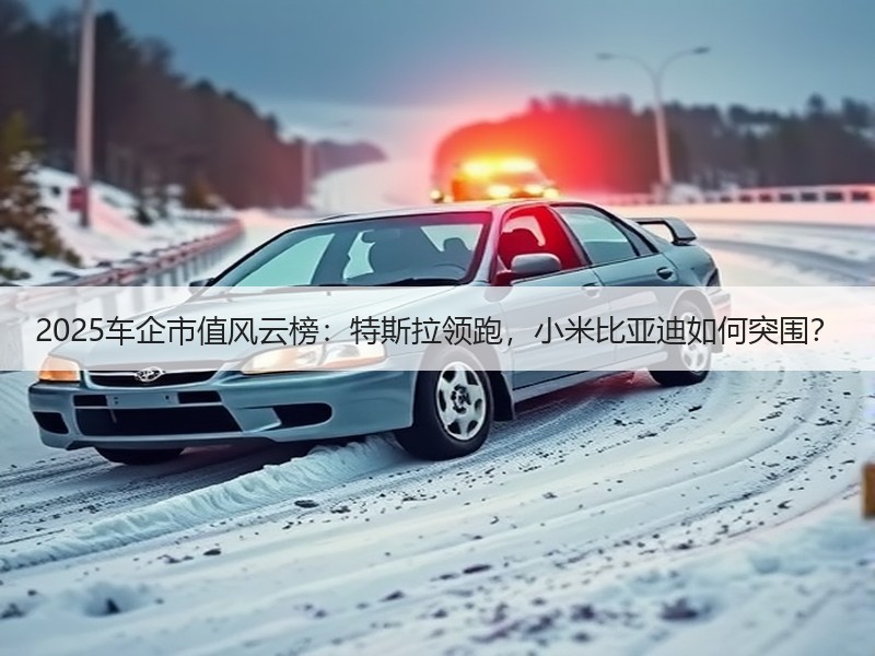 2025车企市值风云榜：特斯拉领跑，小米