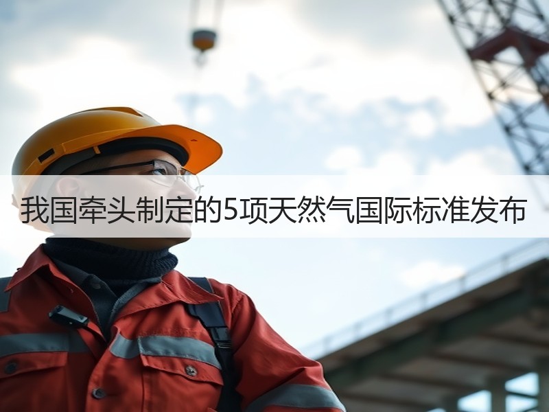 我国牵头制定的5项天然气国际标准发布
