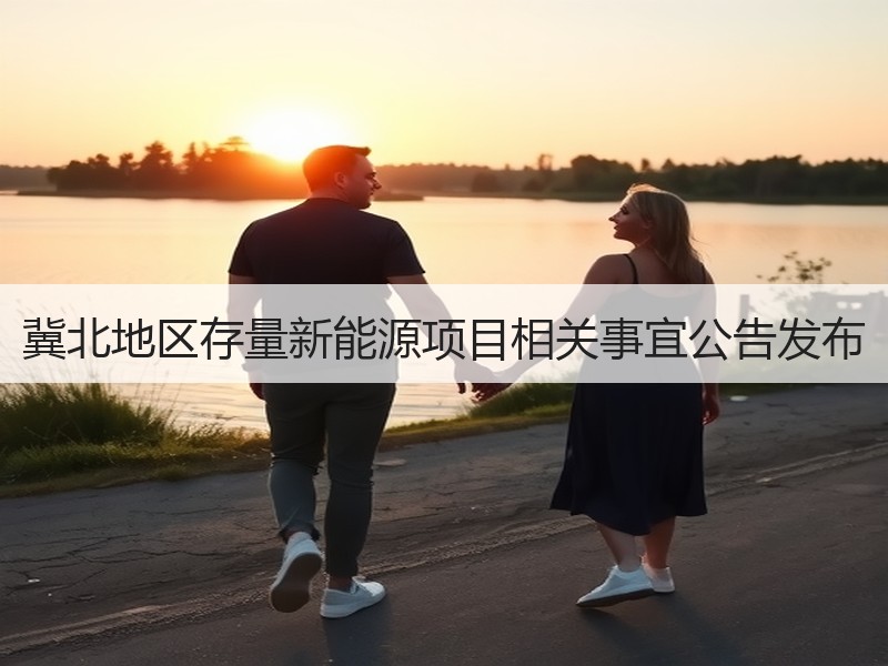 冀北地区存量新能源项目相关事宜公告发布