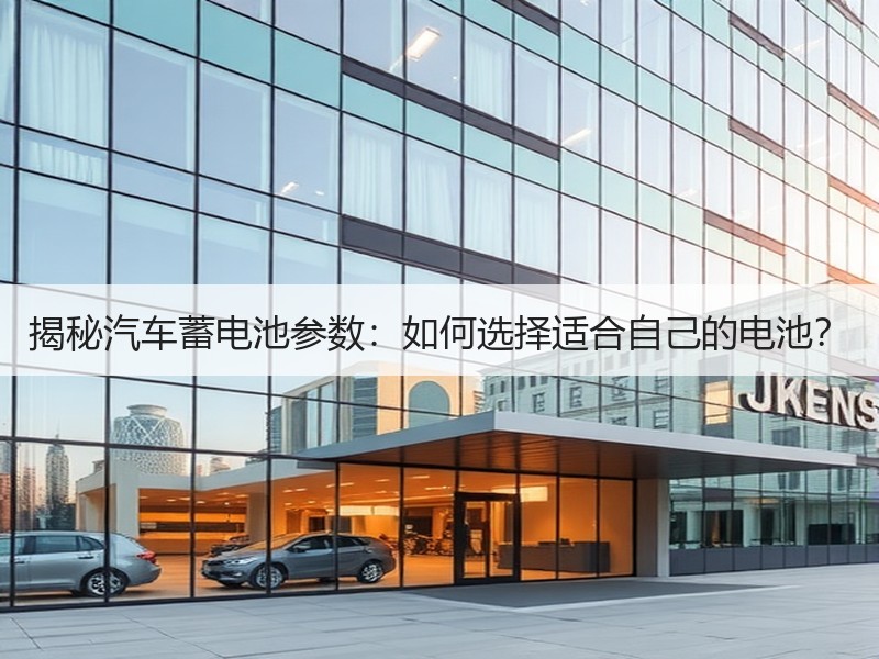 揭秘汽车蓄电池参数：如何选择适合自己的电