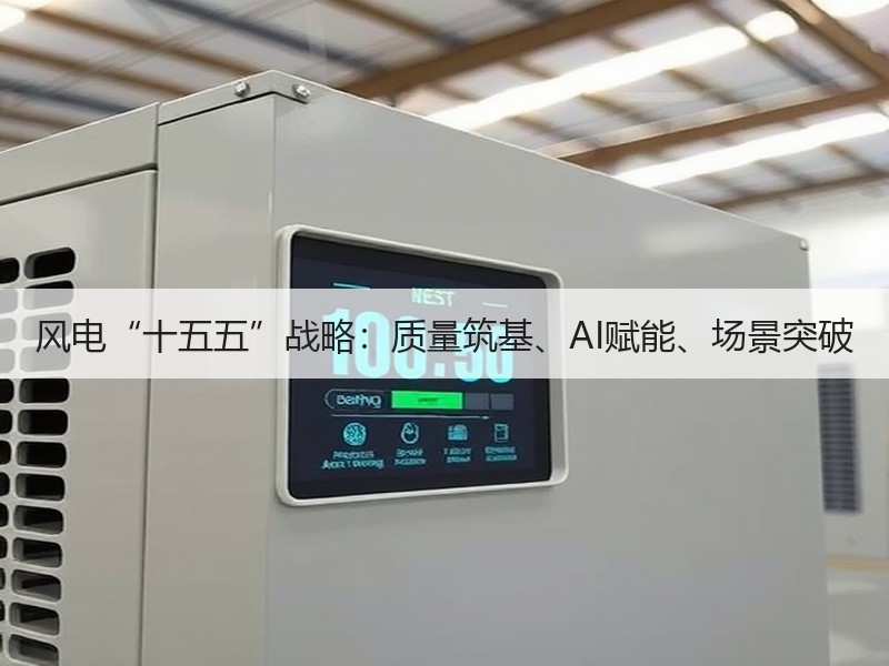 风电“十五五”战略：质量筑基、AI赋能、