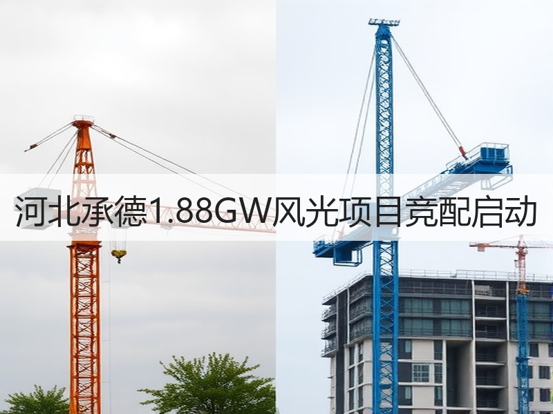 河北承德1.88GW风光项目竞配启动