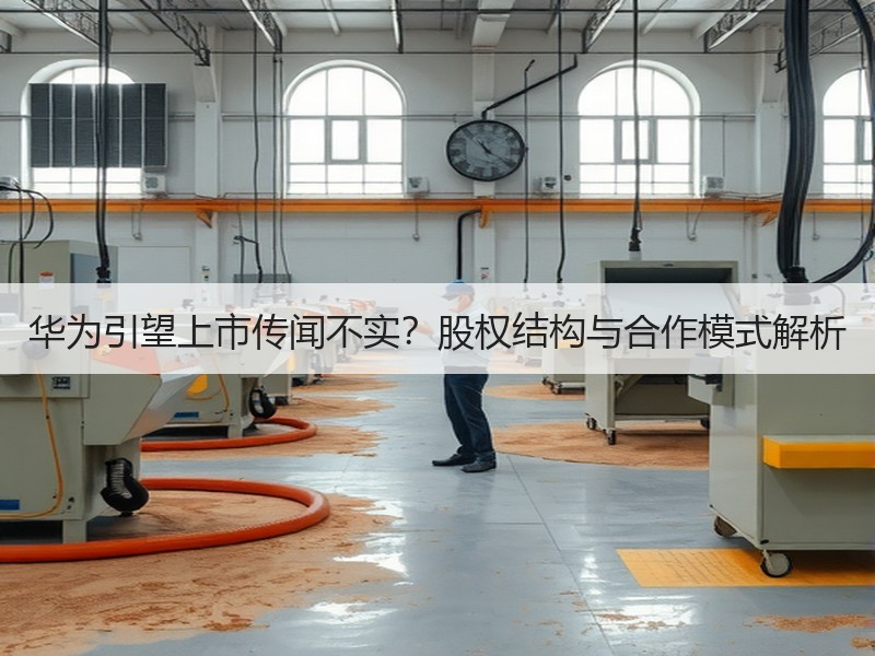 华为引望上市传闻不实？股权结构与合作模式