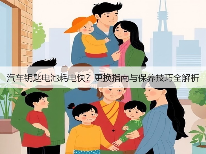 汽车钥匙电池耗电快？更换指南与保养技巧全