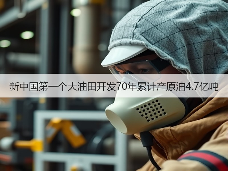 新中国第一个大油田开发70年累计产原油4