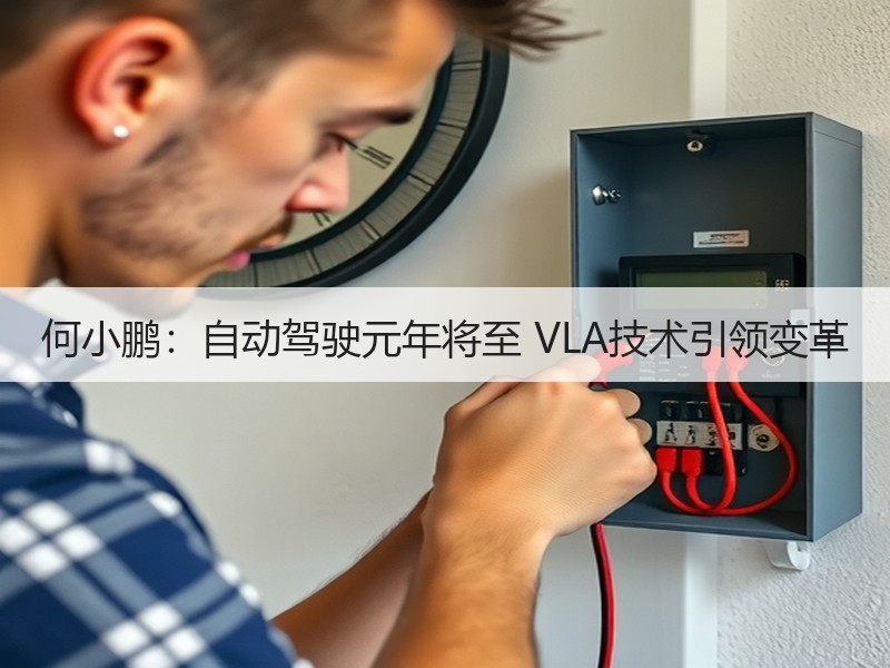 何小鹏：自动驾驶元年将至 VLA技术引领