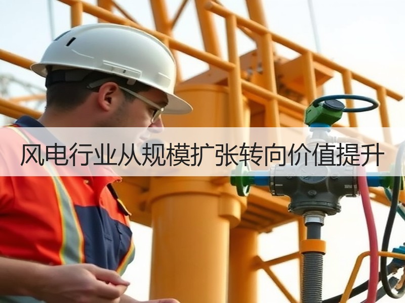 风电行业从规模扩张转向价值提升