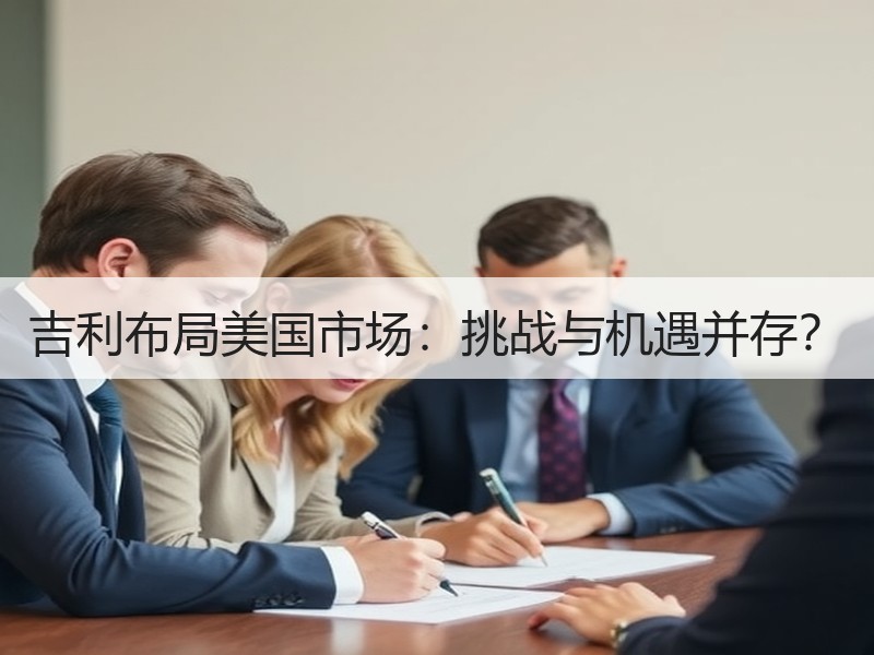 吉利布局美国市场：挑战与机遇并存？