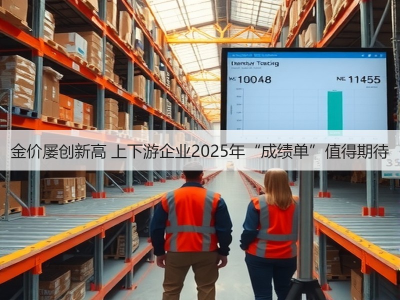 金价屡创新高 上下游企业2025年“成绩