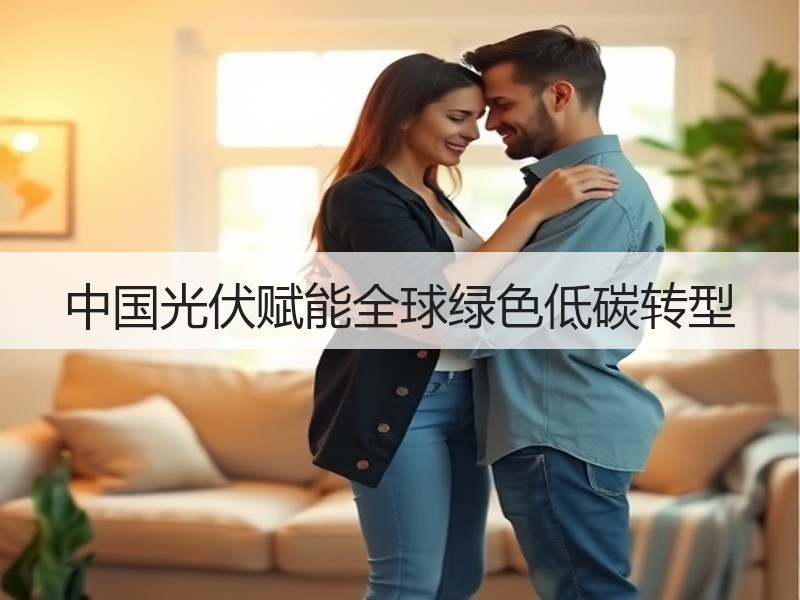 中国光伏赋能全球绿色低碳转型