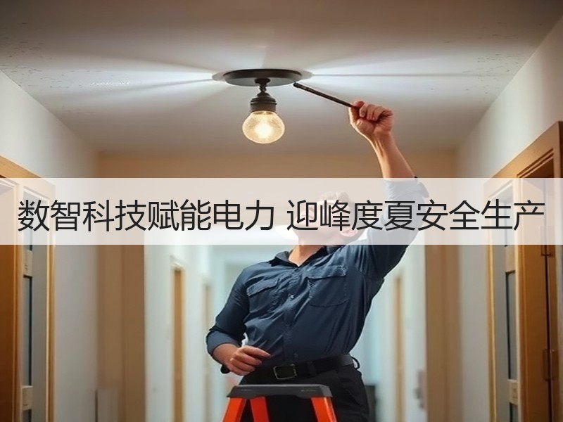 数智科技赋能电力 迎峰度夏安全生产