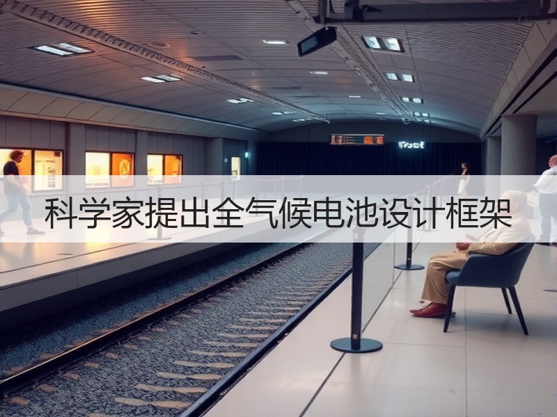 科学家提出全气候电池设计框架