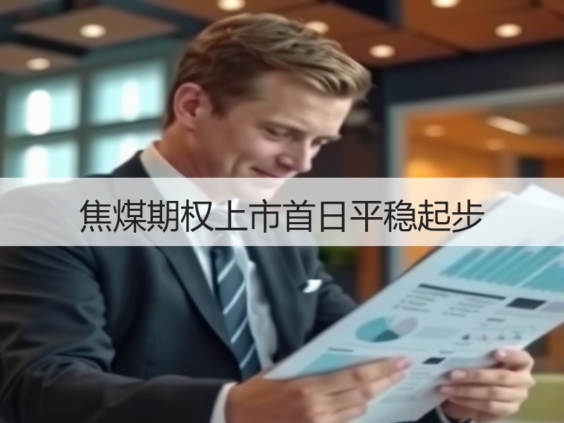 焦煤期权上市首日平稳起步
