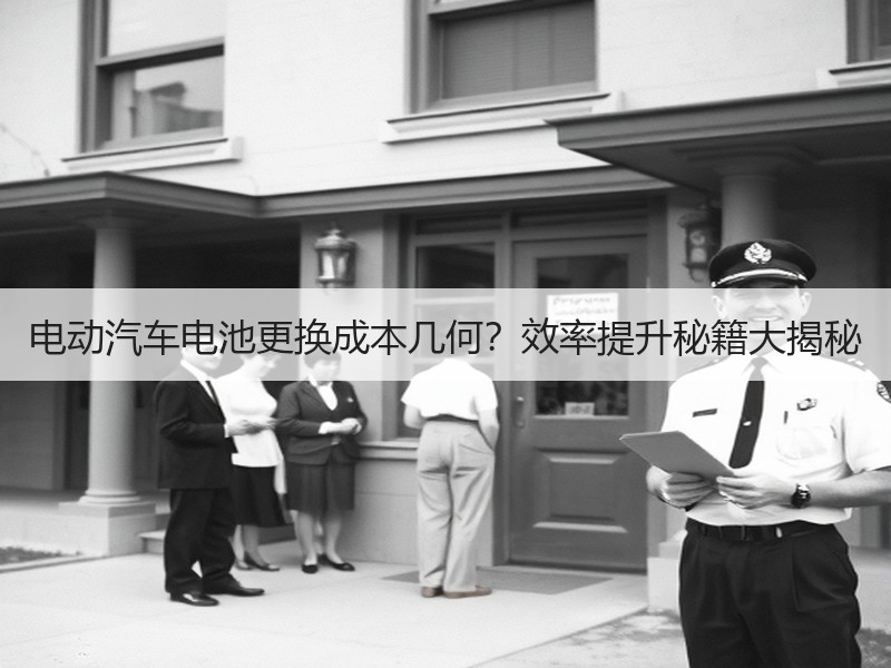 电动汽车电池更换成本几何？效率提升秘籍大