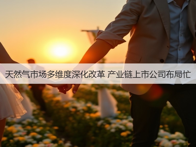 天然气市场多维度深化改革 产业链上市公司