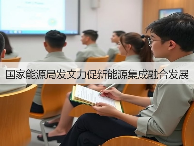 国家能源局发文力促新能源集成融合发展