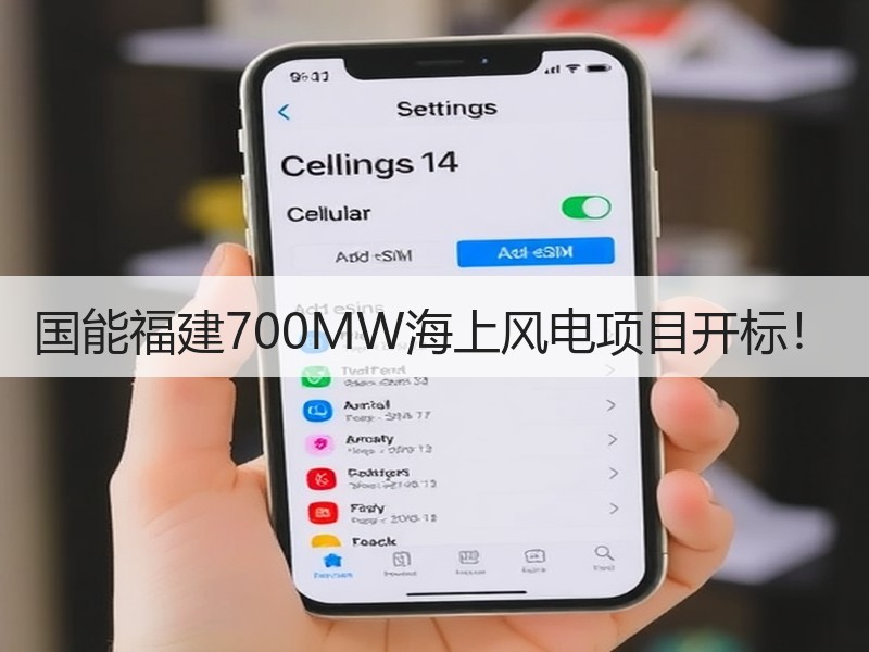 国能福建700MW海上风电项目开标！