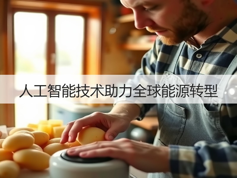 人工智能技术助力全球能源转型