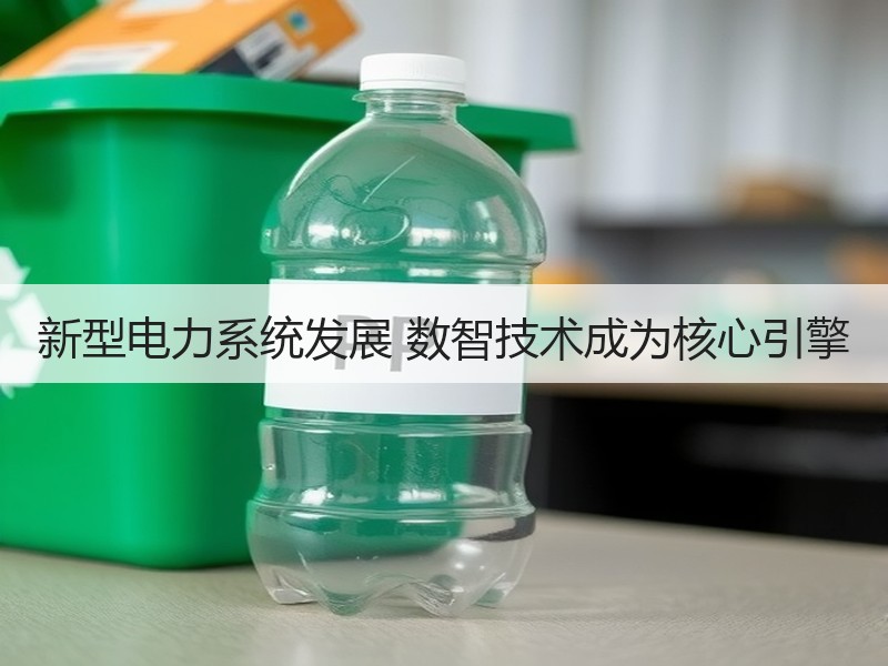 新型电力系统发展 数智技术成为核心引擎
