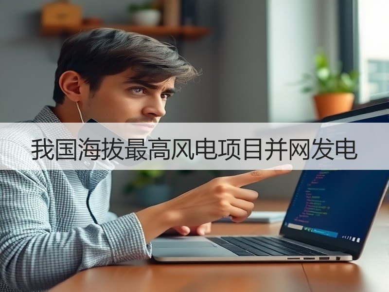 我国海拔最高风电项目并网发电