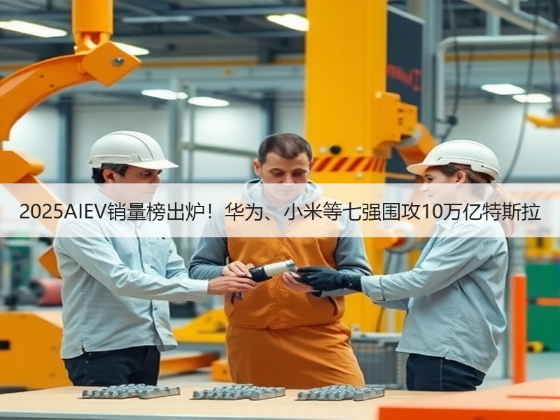 2025AIEV销量榜出炉！华为、小米等