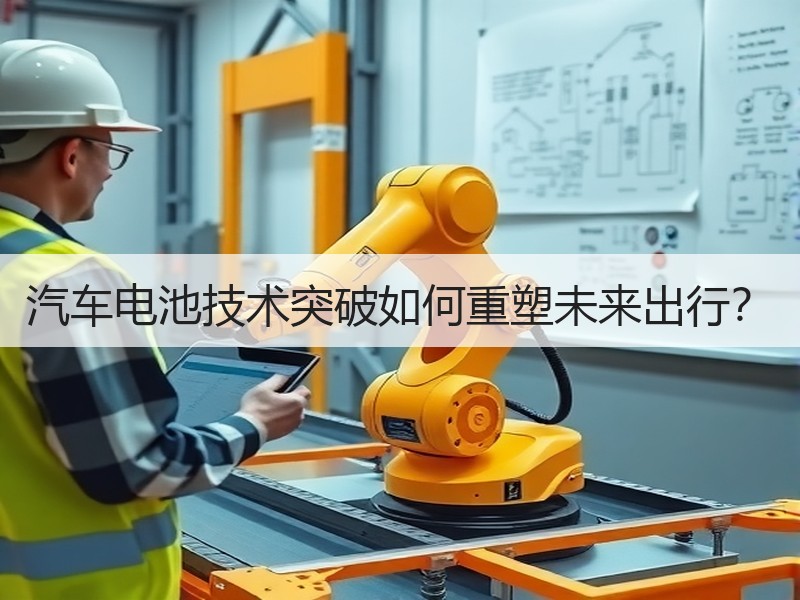汽车电池技术突破如何重塑未来出行？