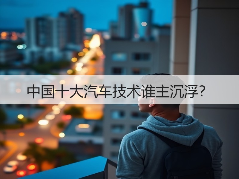 中国十大汽车技术谁主沉浮？