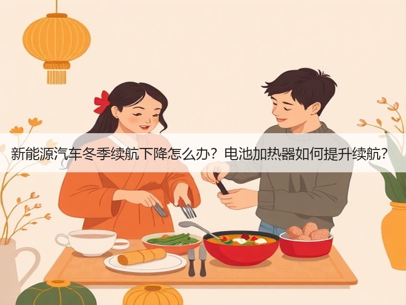 新能源汽车冬季续航下降怎么办？电池加热器