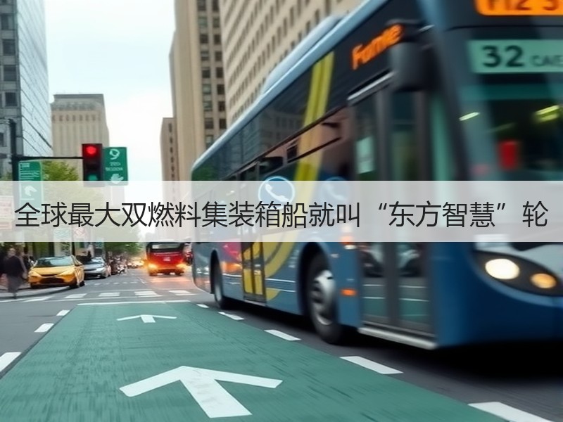 全球最大双燃料集装箱船就叫“东方智慧”轮