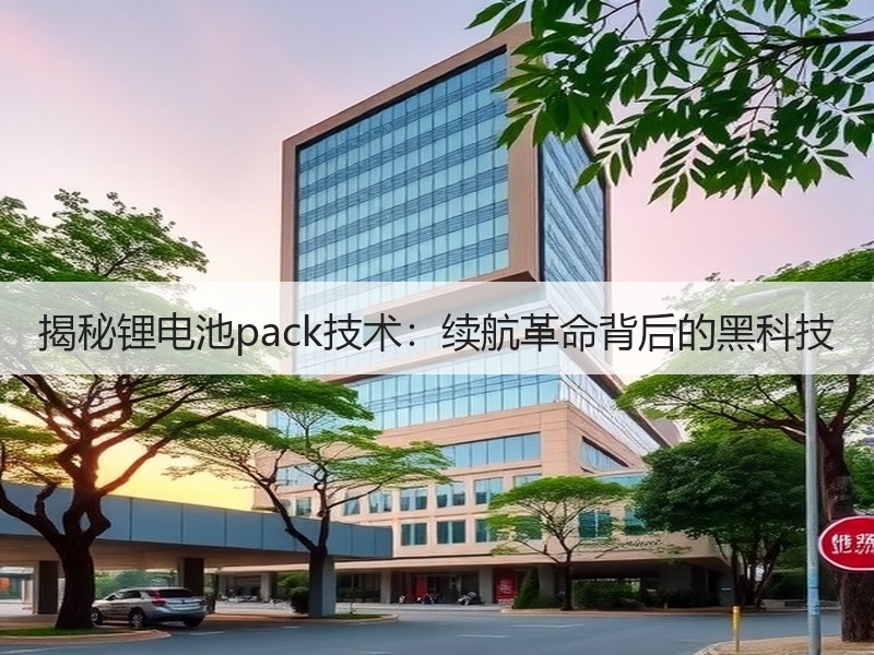 揭秘锂电池pack技术：续航革命背后的黑