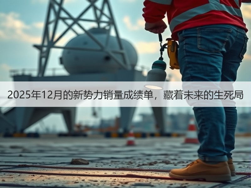 2025年12月的新势力销量成绩单，藏着