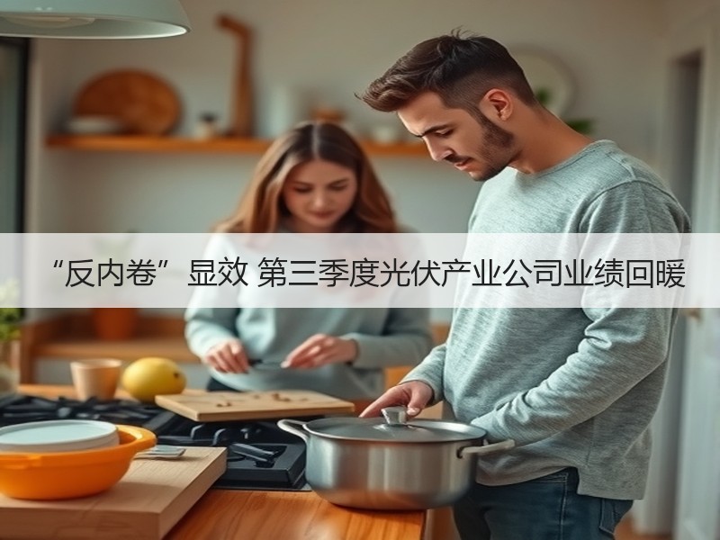 “反内卷”显效 第三季度光伏产业公司业绩