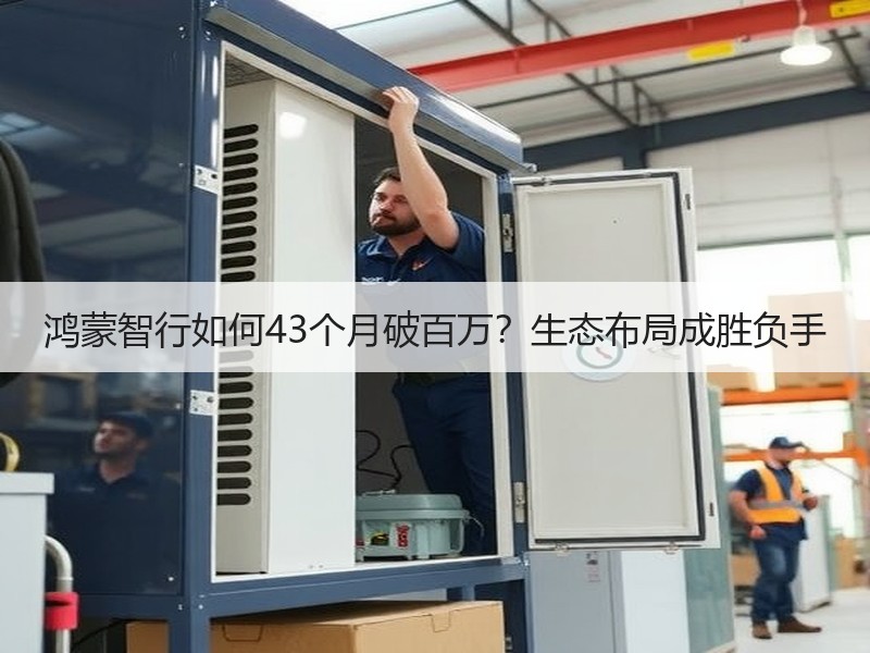 鸿蒙智行如何43个月破百万？生态布局成胜