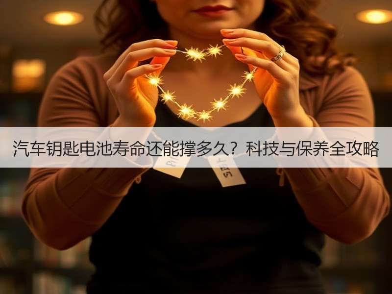 汽车钥匙电池寿命还能撑多久？科技与保养全