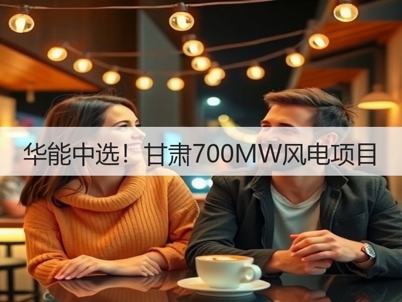 华能中选！甘肃700MW风电项目