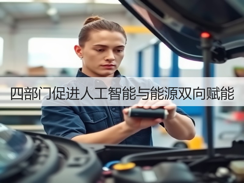 四部门促进人工智能与能源双向赋能