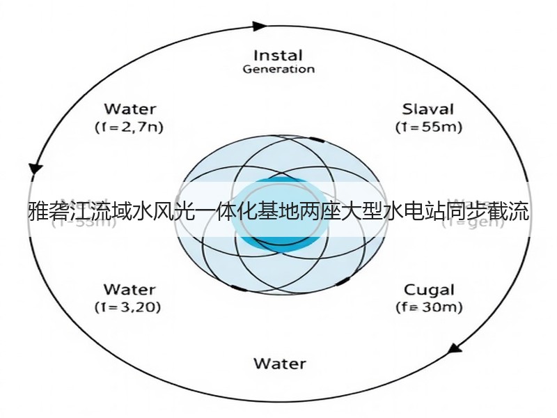 雅砻江流域水风光一体化基地两座大型水电站