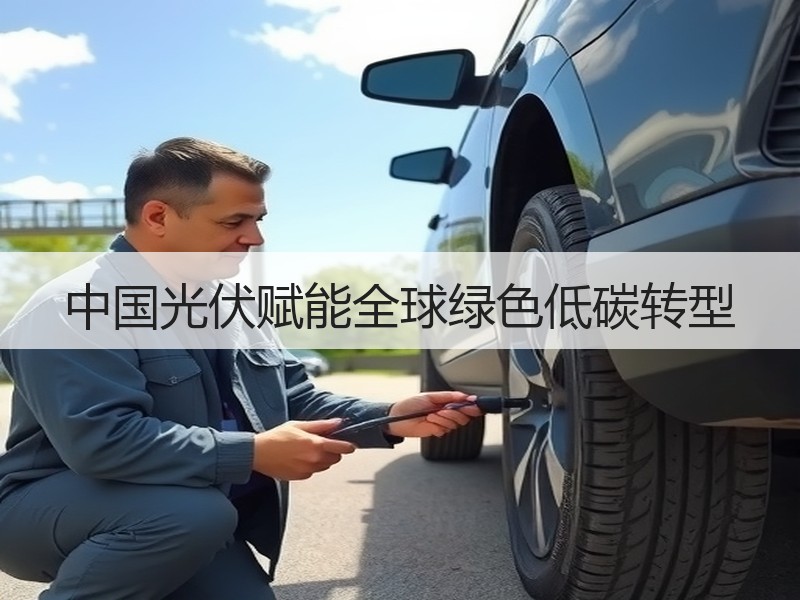 中国光伏赋能全球绿色低碳转型