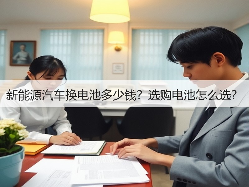 新能源汽车换电池多少钱？选购电池怎么选？