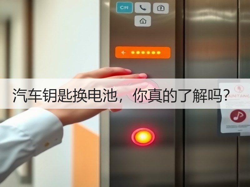 汽车钥匙换电池，你真的了解吗？