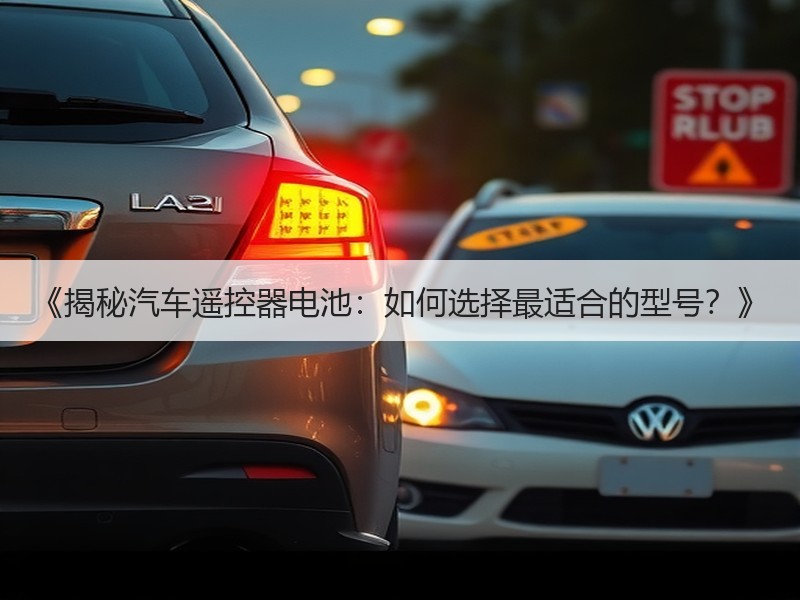 《揭秘汽车遥控器电池：如何选择最适合的型