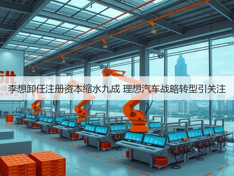李想卸任注册资本缩水九成 理想汽车战略转