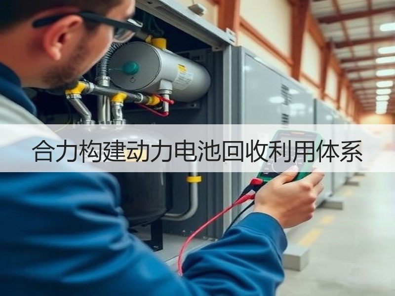 合力构建动力电池回收利用体系