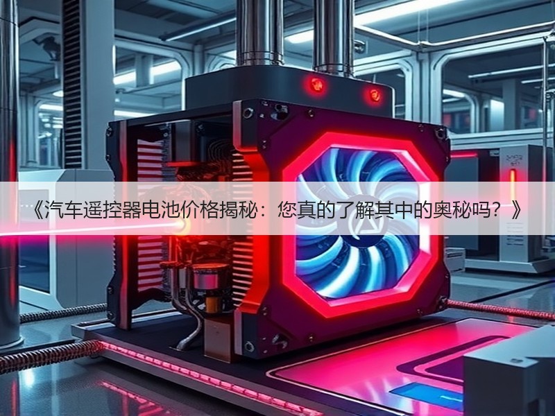 《汽车遥控器电池价格揭秘：您真的了解其中