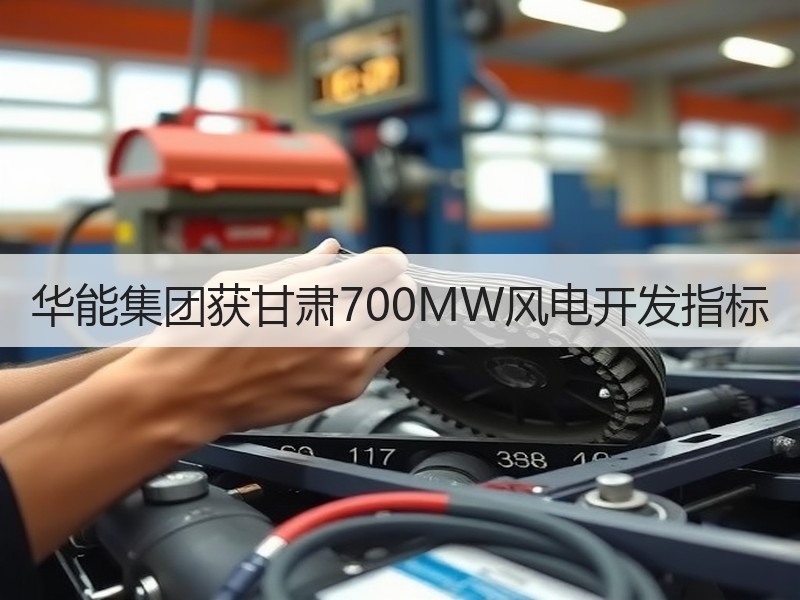 华能集团获甘肃700MW风电开发指标