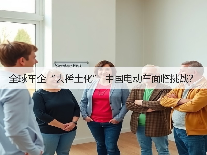 全球车企“去稀土化” 中国电动车面临挑战