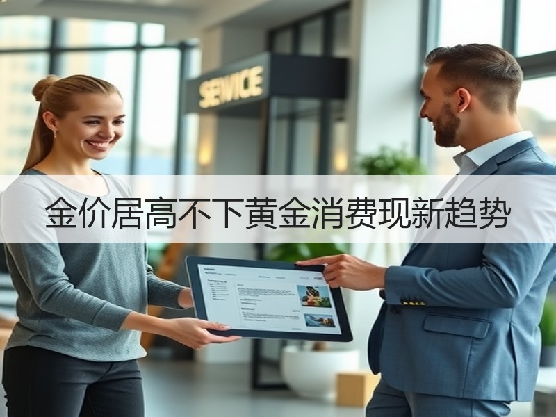 金价居高不下黄金消费现新趋势
