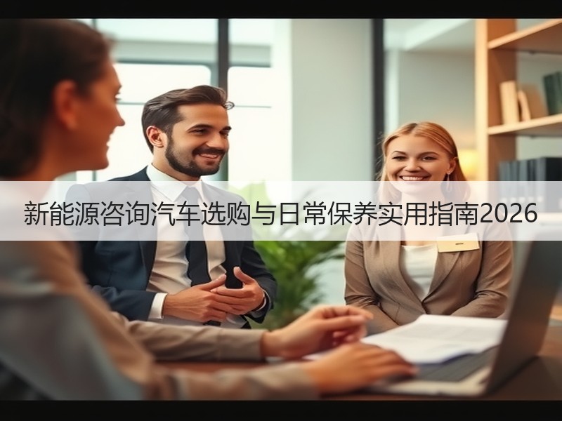 新能源咨询汽车选购与日常保养实用指南20