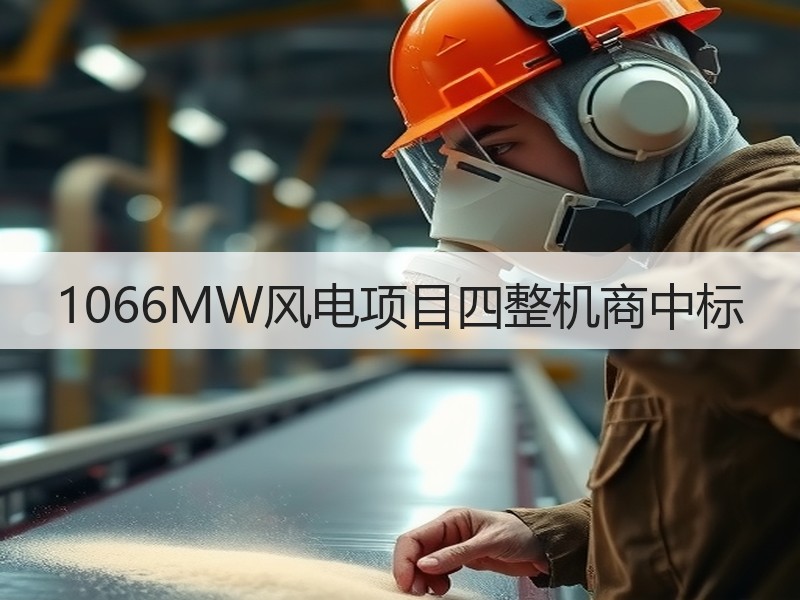 1066MW风电项目四整机商中标